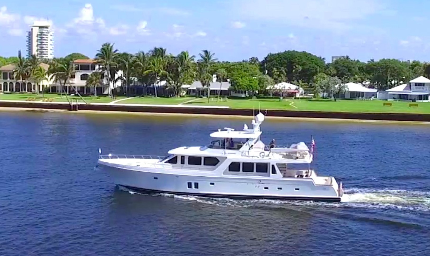 80' Offshore Yachts 2017 Pilothouse Let It Bee